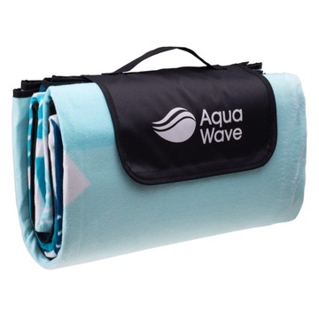 Koc piknikowy AQUAWAVE SALVA BLANKET BLUE WAVE