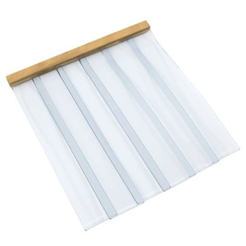 OSŁONA WIATROŁAP KURTYNA PCV DLA PSA DO BUDY 40x60