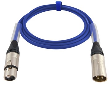 NIEBIESKI SOMMER STAGE KABEL XLR XLR NEUTRIK 7,5m