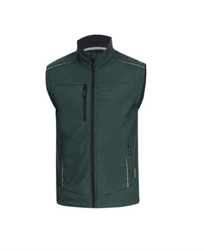 CIEPŁA KAMIZELKA SOFTSHELL VISION ZIELONA - L