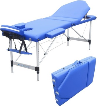 MOBICLINIC CA-01 PLUS ŁÓŻKO STÓŁ DO MASAŻU SKŁADANY PRZENOŚNY 186 X 60 CM