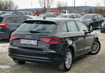 Audi A3 8V Hatchback 3d 1.2 TFSI 110KM 2014 Audi A3 Sportback 1,2 TFSI 110KM Automat S-tronic Navi Serwis Oplacony, zdjęcie 1