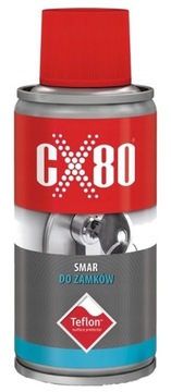 CX80 SMAR DO ZAMKÓW Z TEFLONEM DO CZYSZCZENIA 150ml