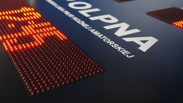 Tablica wyników LED 100x100cm + PILOT RADIOWY