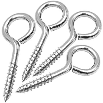 ŚRUBY HAKOWE OCZKOWE x2 5MM X 70MM STAL WKRĘTY
