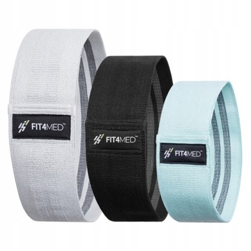 НАБОР ИЗ 3 МАТЕРИАЛОВ ДЛЯ УПРАЖНЕНИЙ НА БЕДРО