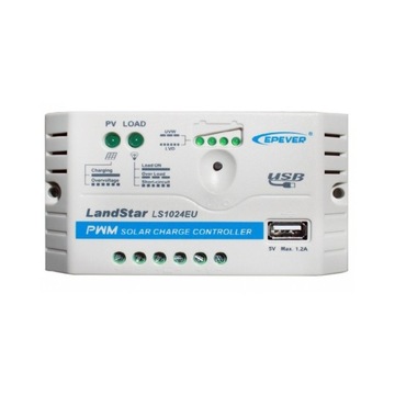 REGULATOR SOLARNY PWM 10A 12V 24V USB