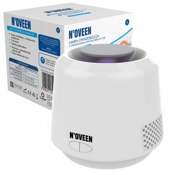NOVEEN LAMPA OWADOBÓJCZA NA KOMARY MUCHY PUŁAPKA NA OWADY ĆMY NA USB