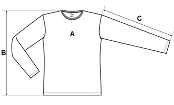 KOSZULKA MĘSKA ZDŁUGIM RĘKAWEM MALFINI FIT-T LS 119 160G TURKUSOWA M