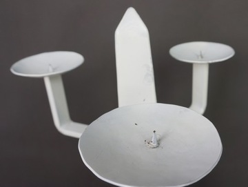 Большой, массивный, ручная работа, подсвечник XXL, уникальный, 110 см, вес 10 кг.