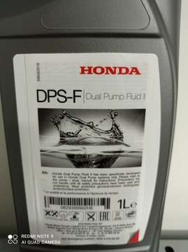 Olej do tylnego mostu HONDA DPS-F 1L