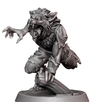 Werewolf 04 - Wilkołak - RPG D&D Galaad