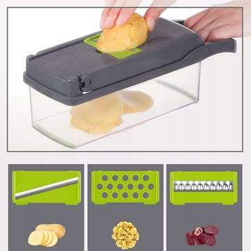 СЛАЙСЕР ДЛЯ ОВОЩЕЙ И ФРУКТОВ МНОГОФУНКЦИОНАЛЬНАЯ ТЕРКА ДЛЯ НАРЕЗКИ