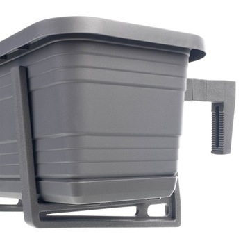 БАЛКОННАЯ ЯЩИКА ЦВЕТОЧНЫЙ ВАЗ ЦВЕТОЧНЫЙ ВАЗ 80см РУЧКИ ПОДСТАВКА БАЛКОННАЯ БАЛЮСТРАДА