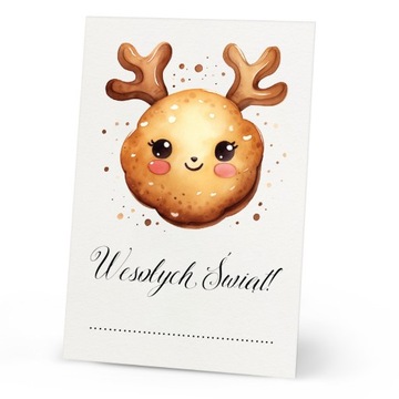 ПОДАРОЧНЫЕ ЭТИКЕТКИ праздники Новогодние бирки (10 шт.)