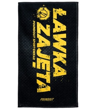 Poundout - Ręcznik frotte ŁAWKA ZAJĘTA 35x70cm