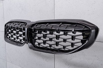 ПЕРЕДНЯЯ РЕШЕТКА DIAMOND BLACK, KIDNEY GLAY С КАМЕРОЙ BMW 3 SERIES G20 2018+