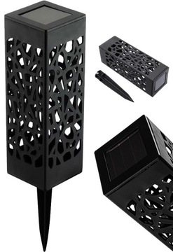 Lampa solarna LED wbijana ogrodowa zewnętrzna
