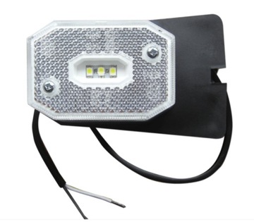 Габаритный фонарь светодиодный белый 12В/24В FT-001BI LED