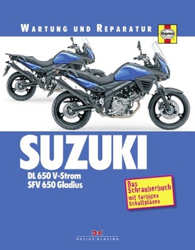INSTRUKCJA NAPRAW MOTOCYKLA SUZUKI DL650, SFV650