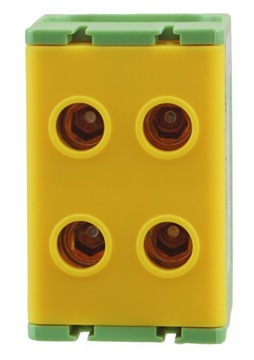 СОЕДИНИТЕЛЬ ДВОЙНОЙ РЕЙКИ ЖЕЛТЫЙ ЗЕЛЕНЫЙ 4x2,5-50 мм2