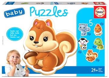 Educa Puzzle 3-5 Zwierzęta