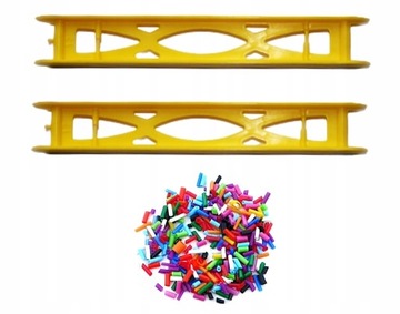 ZWIJADEŁKA + SPŁAWIKI + SKRZYNKA 29x18,5 cm. + AKCESORIA - MIKADO 2