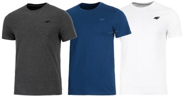 4F ZESTAW 3szt. MĘSKA KOSZULKA T-SHIRT / XXXL 3XL