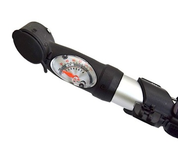 РУЧНОЙ ВЕЛОСИПЕДНЫЙ НАСОС МИНИ-РАМА С МАНОМЕТРОМ