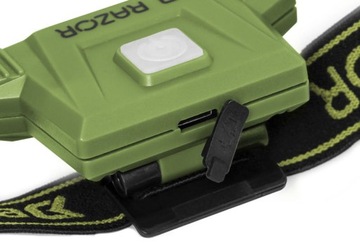 Налобный USB-фонарь Delphin RAZOR с АККУМУЛЯТОРОМ