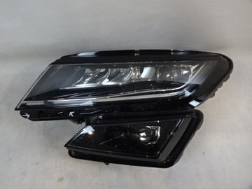 LAMPA PRZÓD LEWY SKODA KODIAQ PRZETWORNICA