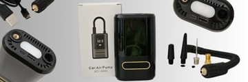 БЕСПРОВОДНОЙ АККУМУЛЯТОРНЫЙ КОМПРЕССОР ВЕЛОСИПЕДНЫЙ НАСОС POWERBANK 10 БАР