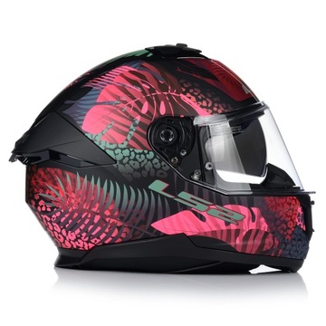 МОТОЦИКЛЬНЫЙ ШЛЕМ LS2 FF808 STREAM II JUNGLE КЕВЛАРОВАЯ СИСТЕМА PINLOCK + BLEND