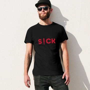 S!ck Sickick red S!ckK!ck T-Shirt customs design y