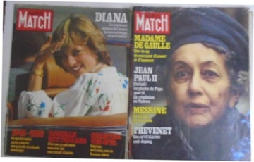 Paris match nr 1539/1978, 2533/1981 j.francuski