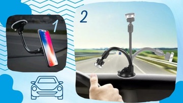 Универсальный магнитный автомобильный держатель для телефона, устойчивый, сильный магнит.