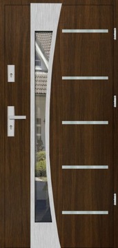 DRZWI ZEWNĘTRZNE LUKAR INOX 14ZD 85MM 80CM CZYSTE POWIETRZE 1.3
