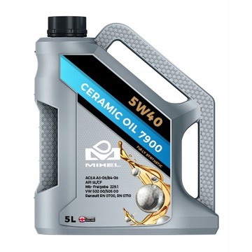 MIHEL Ceramic Oil 7900 5W-40 5L ORG