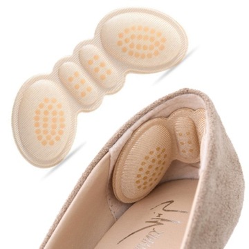 WKLEJANE ZAPIĘTKI DO ZA DUŻYCH BUTÓW PIANKOWE OCHRONNE WKŁADKI NA OBTARCIA