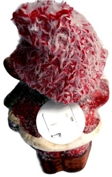 LED GLASTER СНЕГОВИК, СВЕТЯЩИЙСЯ, ДЕКОРАТИВНЫЙ САНТА