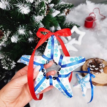 ЗВЕЗДА из пенопласта РОЖДЕСТВЕНСКАЯ ЗВЕЗДА 10см x10