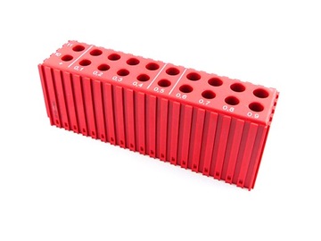 Stojak na wiertła Stojak na narzędzia 10 - 11,9 MM 20 otworów do wierteł