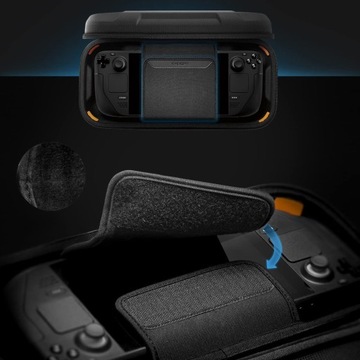Чехол Spigen для Steam Deck/Steam Deck OLED, корпус на 360°, крышка