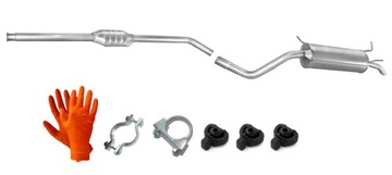 RENAULT MEGANE I 1.4 TŁUMIK ŚRODKOWY KOŃCOWY