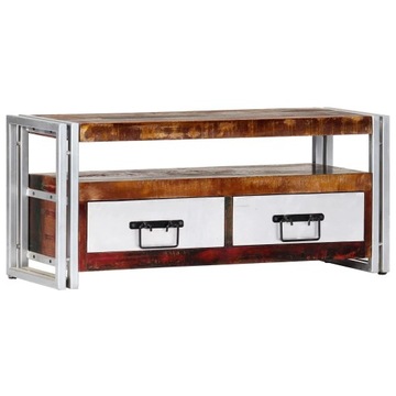 SZAFKA POD TV, 90X30X40CM, DREWNO Z ODZYSKU