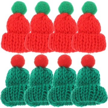 MINI BEANIE MINIATUROWE CZAPKI ŚWIĄTECZNE