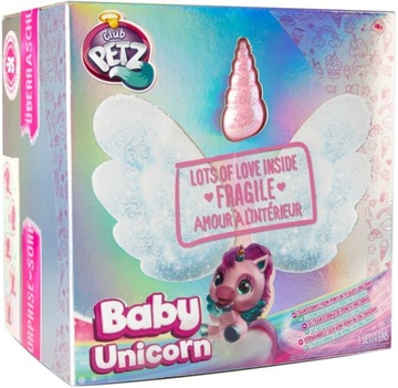 Maskotka interaktywna jednorożec IMC Toys Club Petz My Baby Unicorn