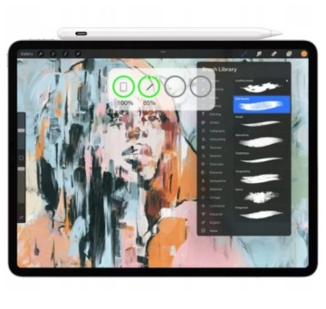 Стилус PENCIL 2-го поколения для планшета Apple iPad Air Pro Mini: индукционный, с Bluetooth