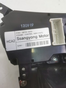 PANEL KLIMATIZACE SKŘÍŇKA KORANDO III 10-14