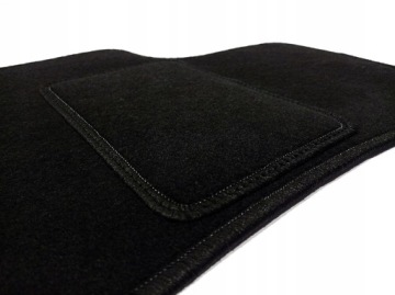 ЧЕРНЫЕ ВЕЛЮРОВЫЕ КОВРИКИ ДЛЯ SKODA OCTAVIA III (2013-2020) + ВЫШИВКА